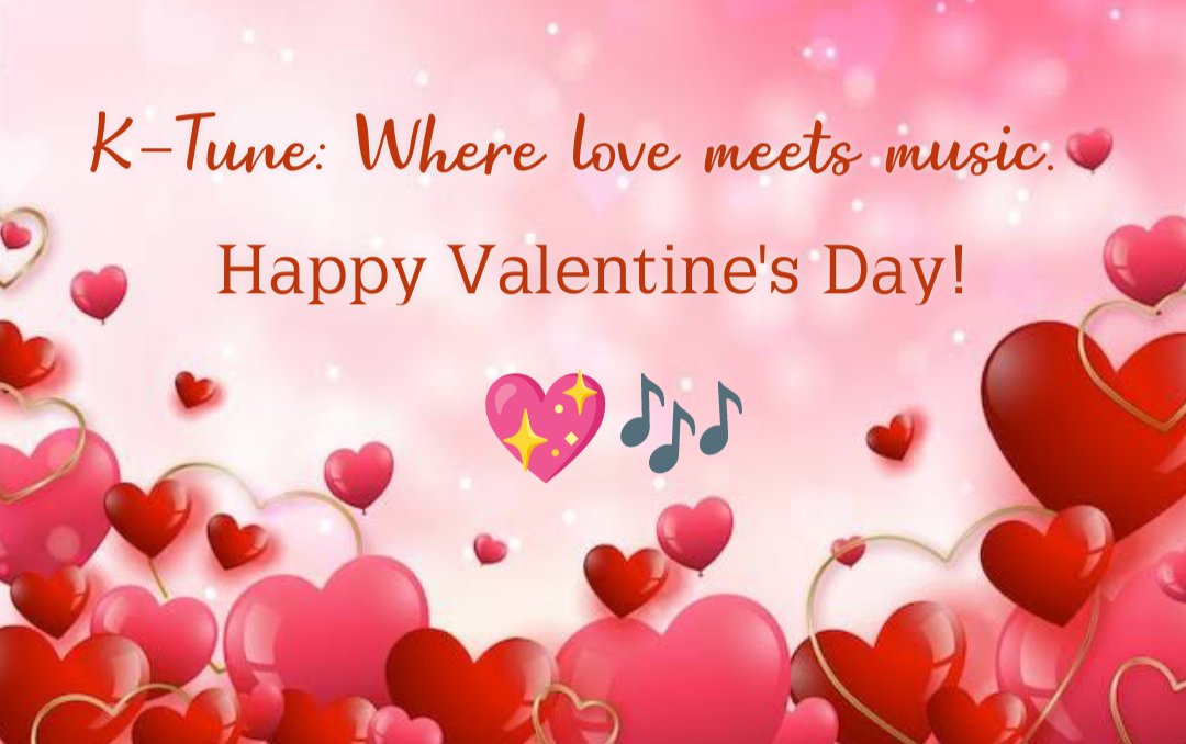 KTuneofficial1's tweet photo. 🎶 This Valentine's Day, give the gift of music!🎶

💖 Show your love with a beat from K-Tune, a song from your favorite artist or even a custom track!

🎁 KTT makes it easy to support the music you love. Buy beats, support artists &amp; even purchase music software with our currency https://t.co/HhBOWMS8Lf