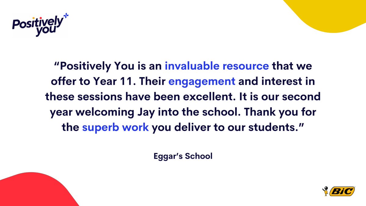 We visited Year 11 students at Eggar's School to deliver our flagship workshop, Exam Busters.

Students were introduced to a wide range of effective revision techniques, time management methods, and strategies to help them alleviate feelings of stress.

#FeedbackFriday