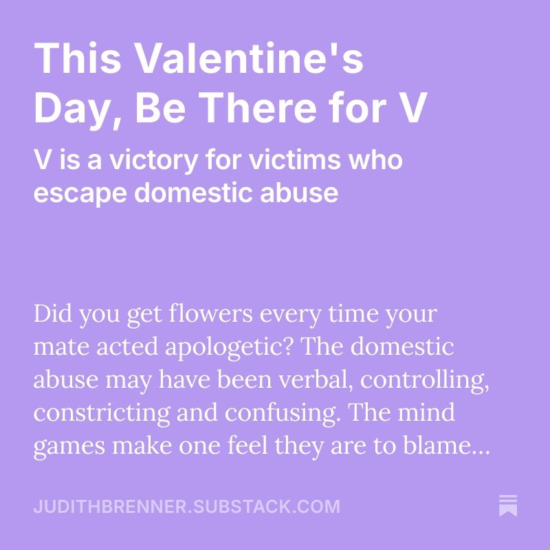 WriteEdit4U's tweet image. View my Substack post this 💜 Day judithbrenner.substack.com/p/this-valenti…