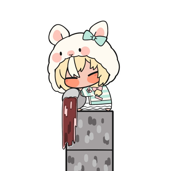 不知火フレア 「バレンタインはチョコをかけてくれるぷれあ 」|トゥーミのイラスト