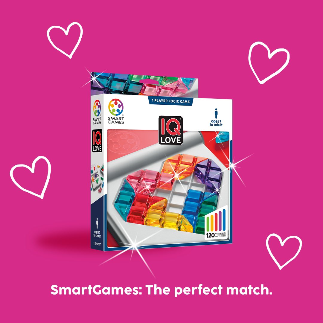 It’s always good to show yourself some self love…

With 120 challenges in each of our IQ games, there are plenty of brain hugs to enjoy! 💛

#smartgames #iqlove #iqgames #logicgames #puzzlegames #showyourselfsomelove