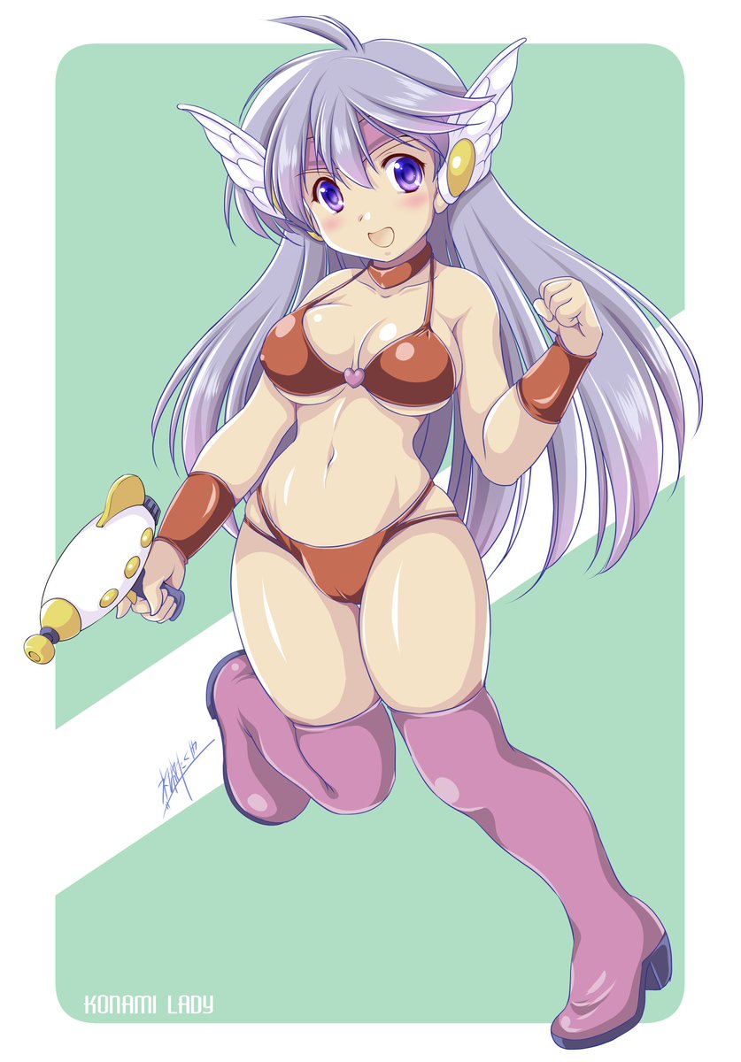 #これを見た人はおへそを見せる見た人強制

結論 ビキニアーマーはへそが見える 