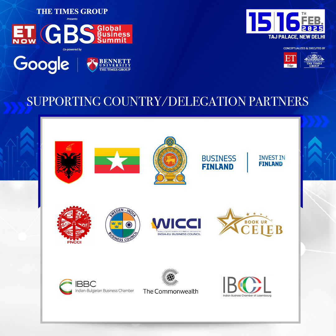 At The Times Group ET NOW Global Business Summit 2025, co-powered by <a href="/GoogleIndia/">Google India</a> and <a href="/bennettuniv/">Bennett University</a>, our Supporting Countries and Delegation Partners play a crucial role in shaping global trade, investment, and innovation. By fostering cross-border collaboration, these strategic