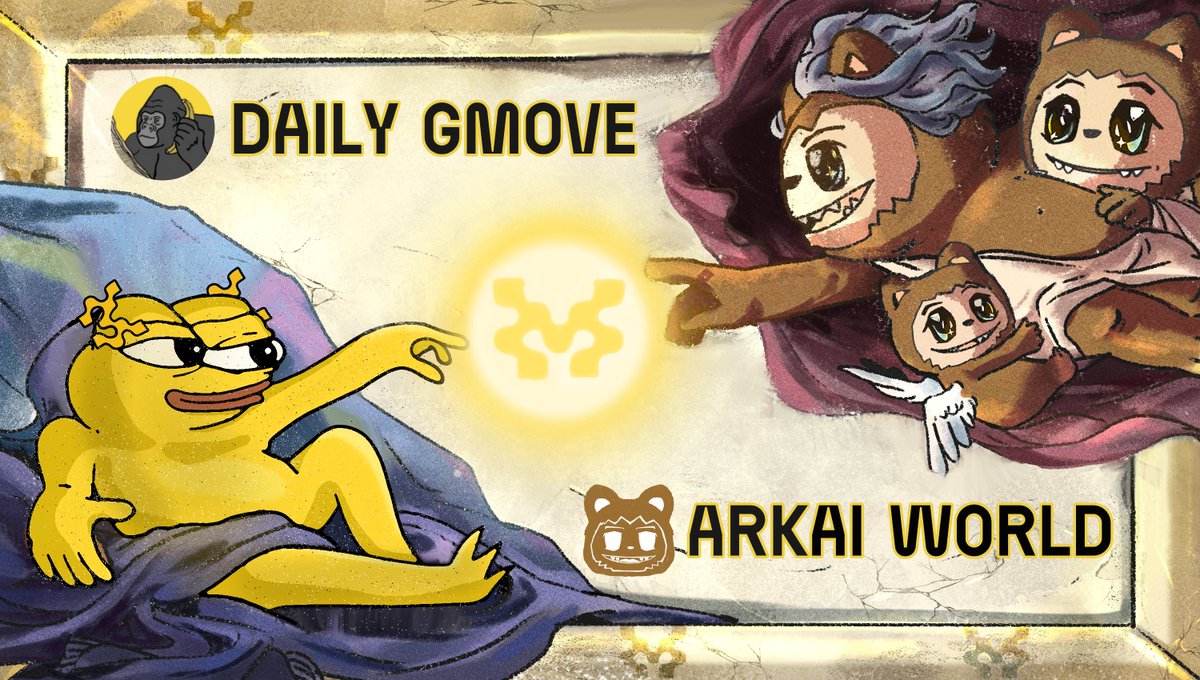🔥MOVEMENT NFT GIVEAWAY ALERT!
⚡5 FCFS WL (Open to All) &amp; 2 GTD WL (Art/Meme Challenge) for Arkai World's Beautiful NFT Collection are up for grabs!

🏛 supply: 2211
🏛 free-mint
🏛 chain: <a href="/movementlabsxyz/">Movement</a> 

💎 How to Enter:
✅ Follow: <a href="/arkaiworld/">arkai 🏛️</a>, <a href="/legacyofarkai/">arkai legacy🏛</a> +