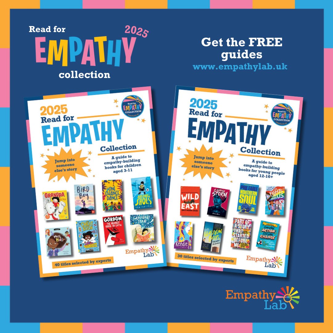 🔎 Starting this afternoon, we'll be introducing you to all the books in the collection individually and highlighting some common themes that appear in this year's titles! 🔍
⭐ But for now, let's take a closer look at whole collection! 📚
empathylab.uk/rfe