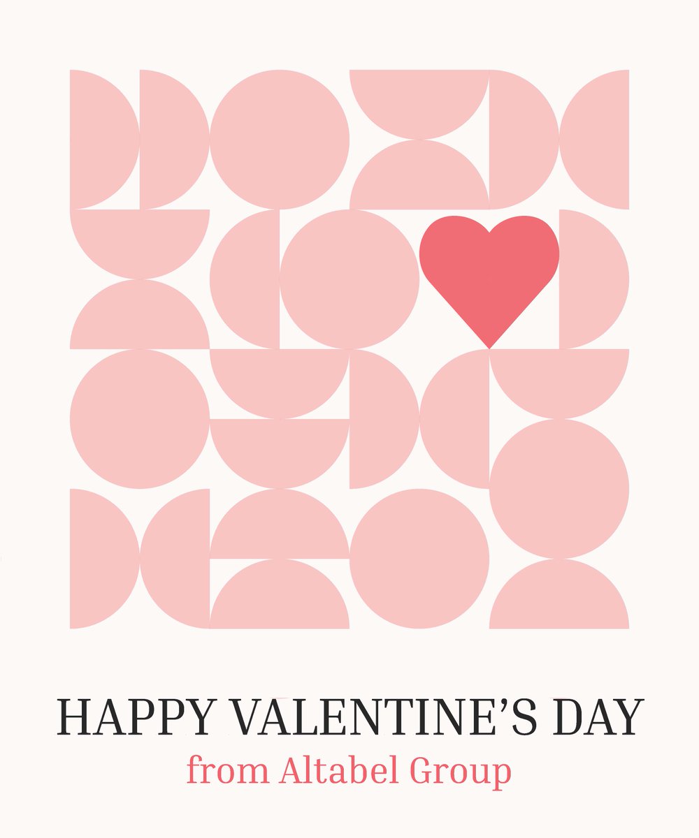 altabel_group's tweet photo. 💖 𝗙𝗿𝗼𝗺 𝗼𝘂𝗿 𝗵𝗲𝗮𝗿𝘁𝘀 𝘁𝗼 𝘆𝗼𝘂𝗿𝘀 💖: may this day remind you of the love that surrounds you and of the joy it brings. https://t.co/w21RWVR34t