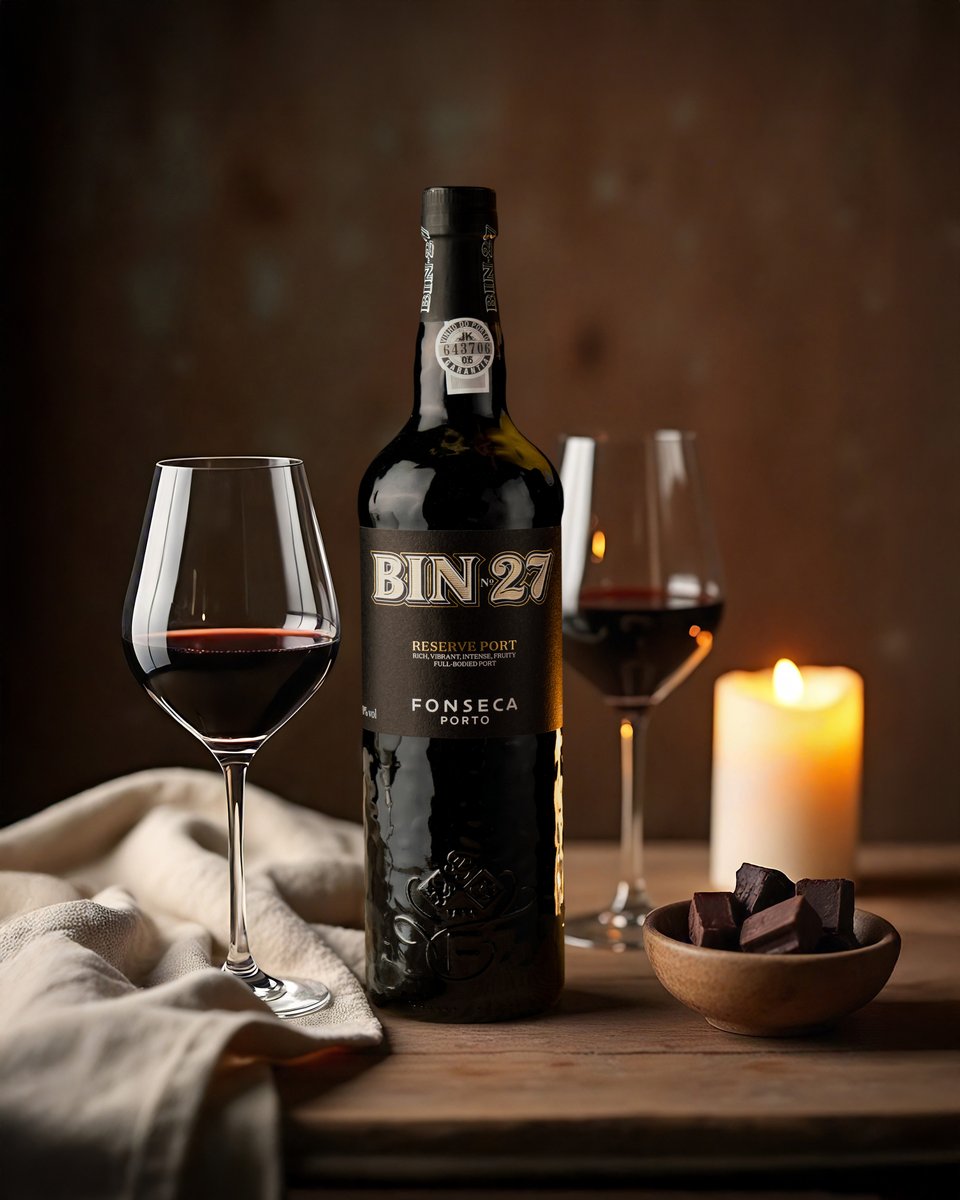 This Valentine's Day, celebrate with a classic - Fonseca Bin 27.

Whether you're toasting with a loved one or indulging in a little self-love, make it unforgettable with a glass of Bin 27. 💕 

#FonsecaBin27 #ValentinesDay