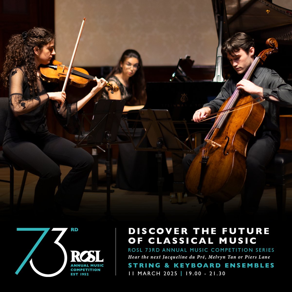 rosl1910's tweet image. 🎶 Join us for an evening of exceptional musical synergy at our String and Keyboard Ensembles Section Final on 11th March. Secure your spot: l8r.it/tt9Q

@roslarts

#AMC #ClassicalConcerts