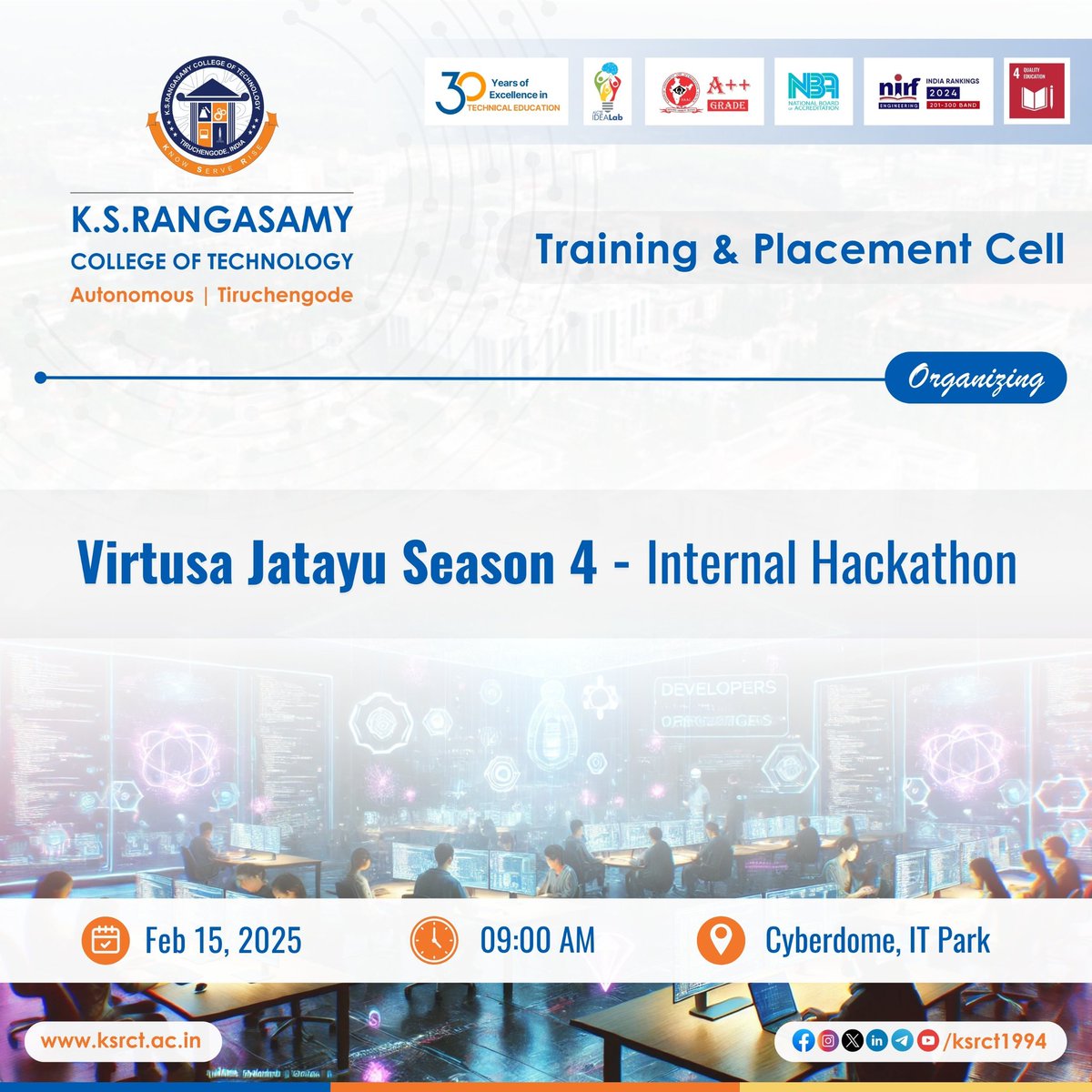 K.S.Rangasamy College of Technology tweet media