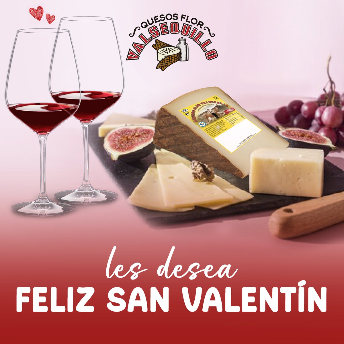 ¡Desde la familia Quesos Flor Valsequillo les deseamos un Feliz día de San Valentín!
💘💝💘💝💘 #love #cheese #cute #photo
