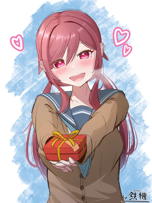 マフラーなしverはこちら! #年上幼馴染の若菜ちゃん
