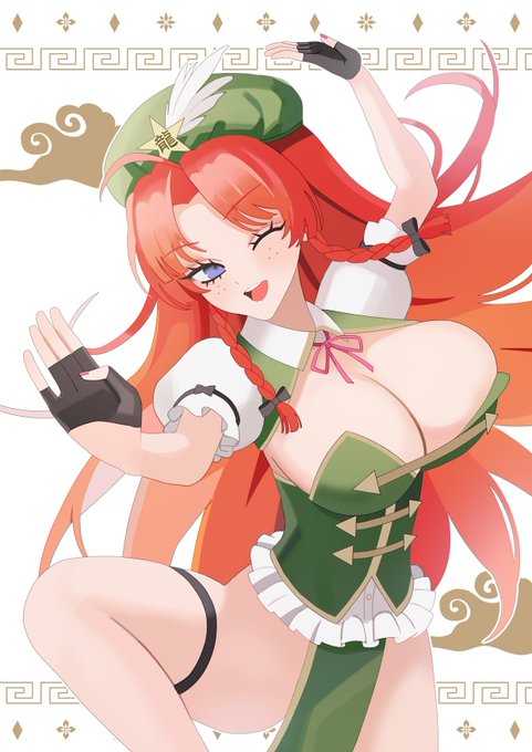 紅美鈴
#東方Project #紅美鈴 