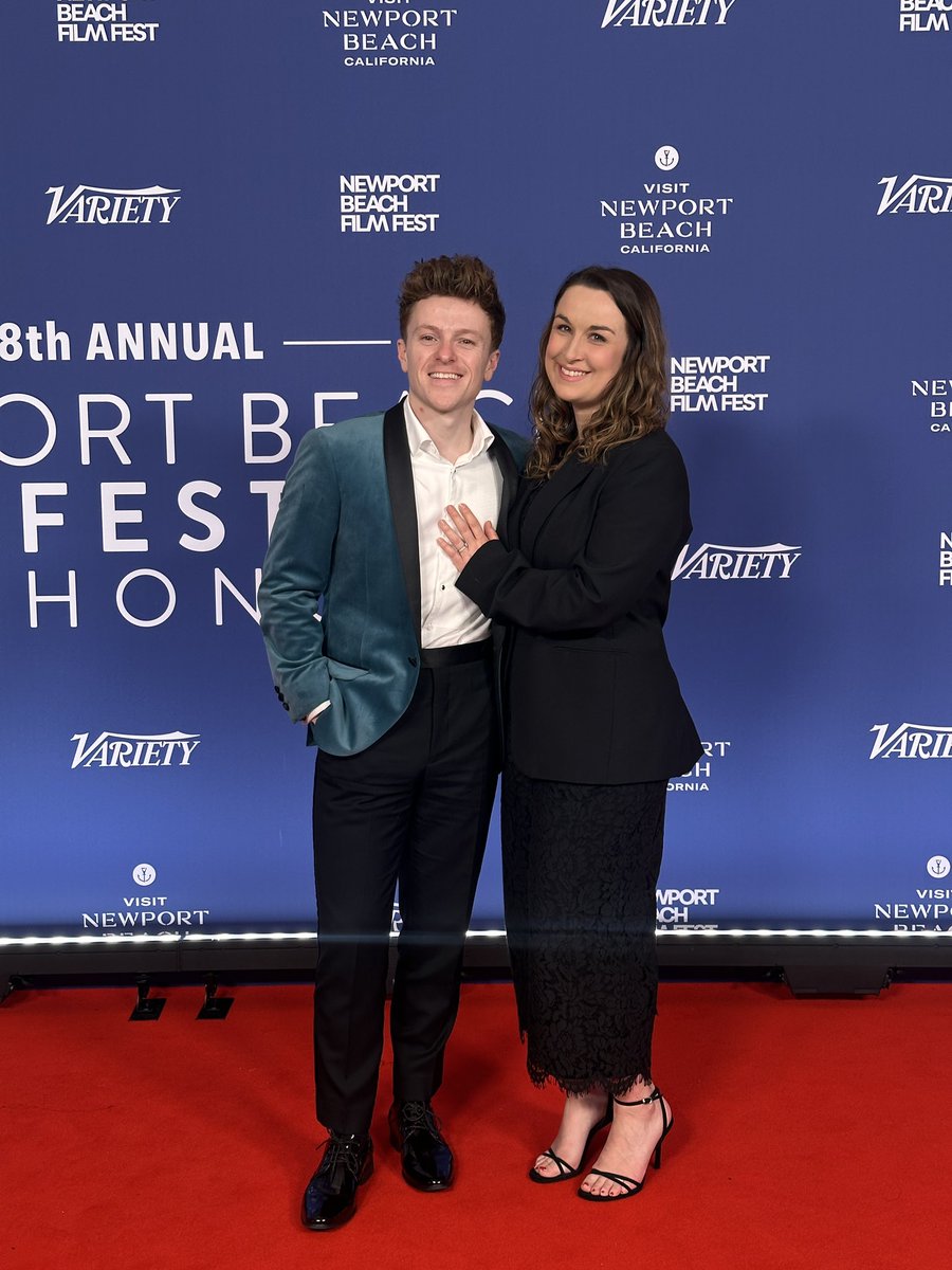 Thank you <a href="/nbff/">NewportBeachFilmFest</a> for the invite last night, celebrating incredible artists &amp; thank you to <a href="/ZebelBespoke/">Zebel Bespoke</a> for the styling! 🎉