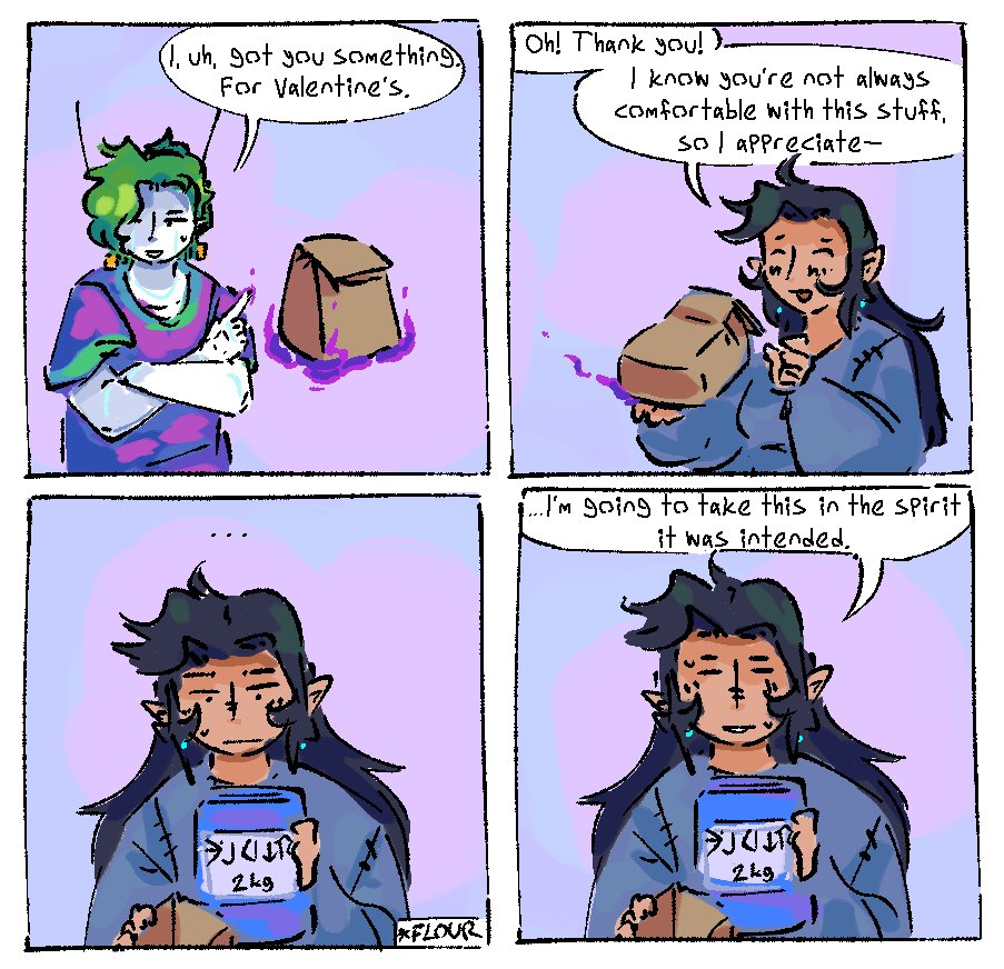 usefulcalcium's tweet photo. couple comics, the first one is up on my webcomic site
https://t.co/XrYXMbGGed
#oc #ocart #comic https://t.co/T1jmk7udTc