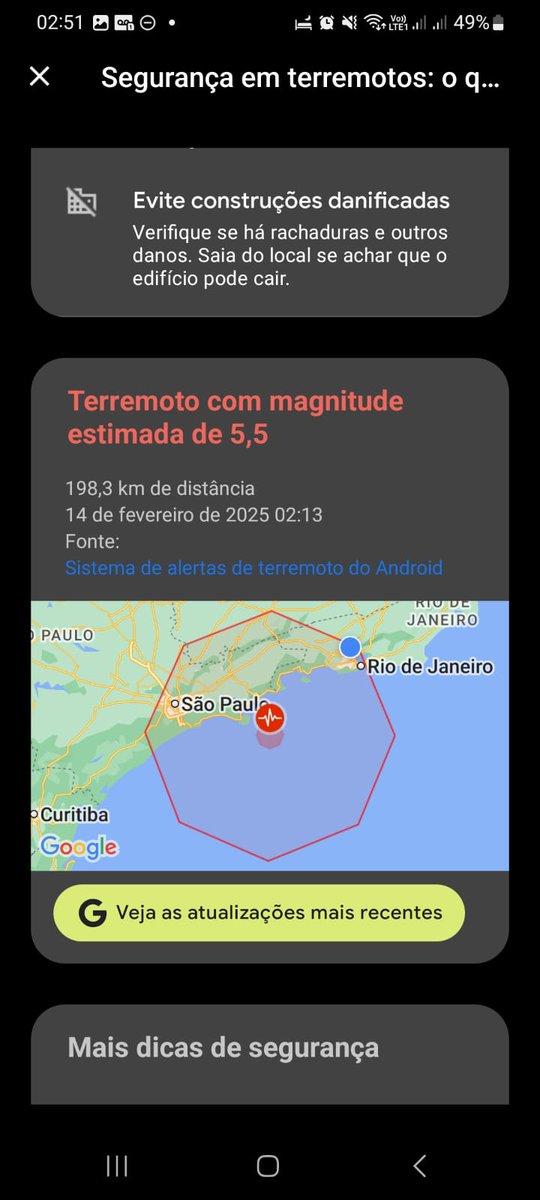 readermih's tweet photo. Gente, o que rolou aqui? #terremoto em São Paulo e Rio de Janeiro? #bdrj https://t.co/oK9vUChnX6