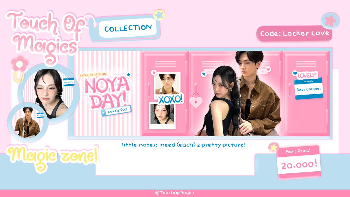 TouchOfMagics's tweet image. good afternoon! ♡ repost would be very appreciated, 

hai semuanya, kenalin! anak-anak kita yang finally kita up! ★__★ (it will be a thread) boleh bantuin buat ospekin layout kita dulu? timakaci! ♡ it would be great jika ada yang mau bermutualan juga! xoxo! #zonauang #zonaba