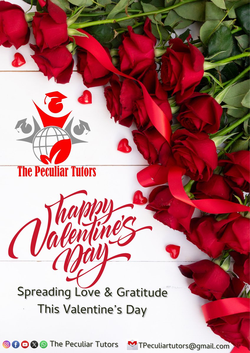 TutorsPeculiar's tweet photo. 💖 Happy Valentine's Day! 💖

#ValentinesDay #LoveInLeadership #Gratitude https://t.co/omYoOxNzKV