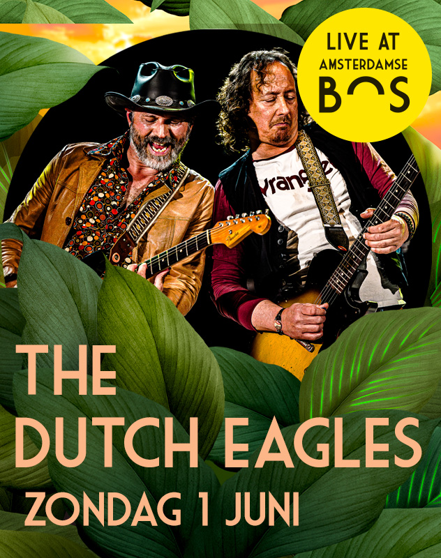 Rock-'n-roll fans opgelet. The Dutch Eagles🦅 speelt op 17 mei bij Live At Amsterdamse Bos 2025. De tribute band brengt legendarische hits als 'Hotel California' en meer tot leven. Mis het niet en scoor je ticket! 
 
eventim.nl/artist/the-dut…