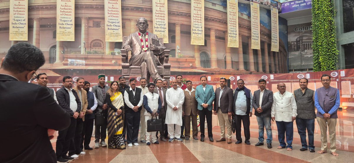 dr_prashantg's tweet photo. Namaskar,
The General Body Meeting of Dr. Ambedkar Foundation took place at Dr.Ambedkar International Centre, New Delhi with the august presence of Hon. Minister of Social Justice &amp; Welfare,Dr. Virendra Ji Kumar on 12th of February. Privileged to be a part of it. https://t.co/HUOiED6oxL