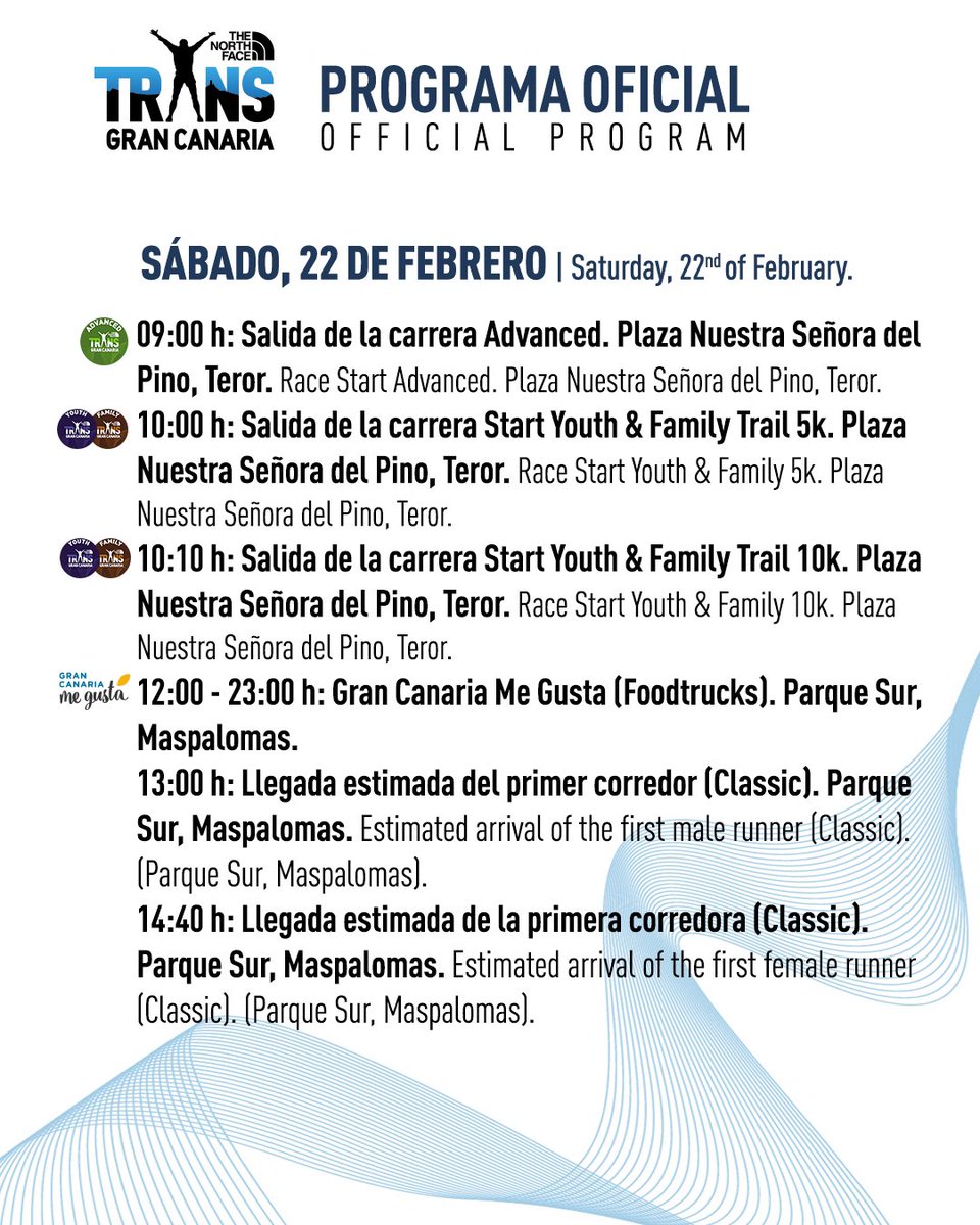 TransGC's tweet image. (6/8) 🧶 - La gran noche del viernes desde Las Canteras 🤩 y la música de @LosGofiones de fondo 🥰 con la #TGCClassic , y por en la mañana de sábado desde #Teror con la #TGCAdvanced ⛪️🌲