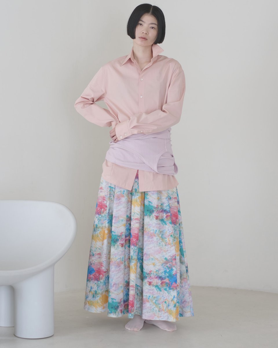 ヘラルボニーの新しいスカートとワンピース。 春風がそよぐような