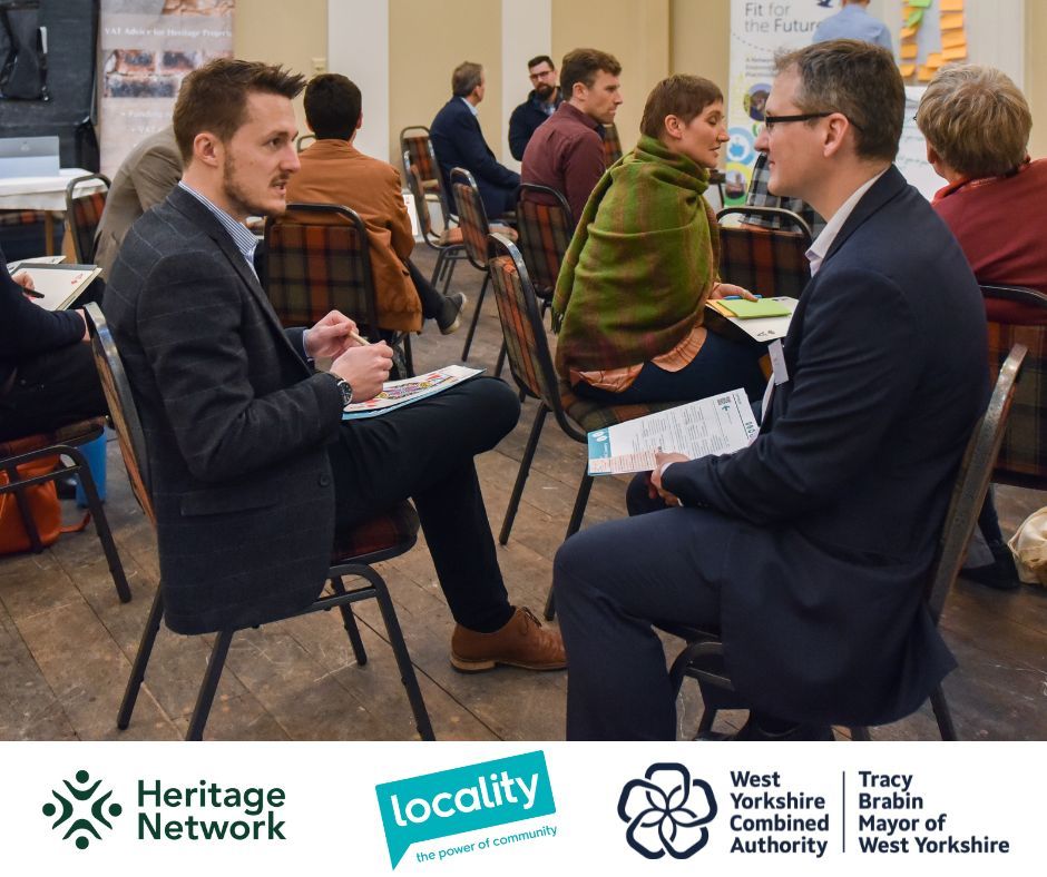 Did you miss the in-person discovery event in Bradford? Still want to know more about the learning programme and how it can help you or other heritage organisations in West Yorkshire?  

Find out more at our online session: buff.ly/3Cb98OF 
<a href="/WestYorkshireCA/">West Yorkshire Combined Authority</a> <a href="/localitynews/">Locality</a>
