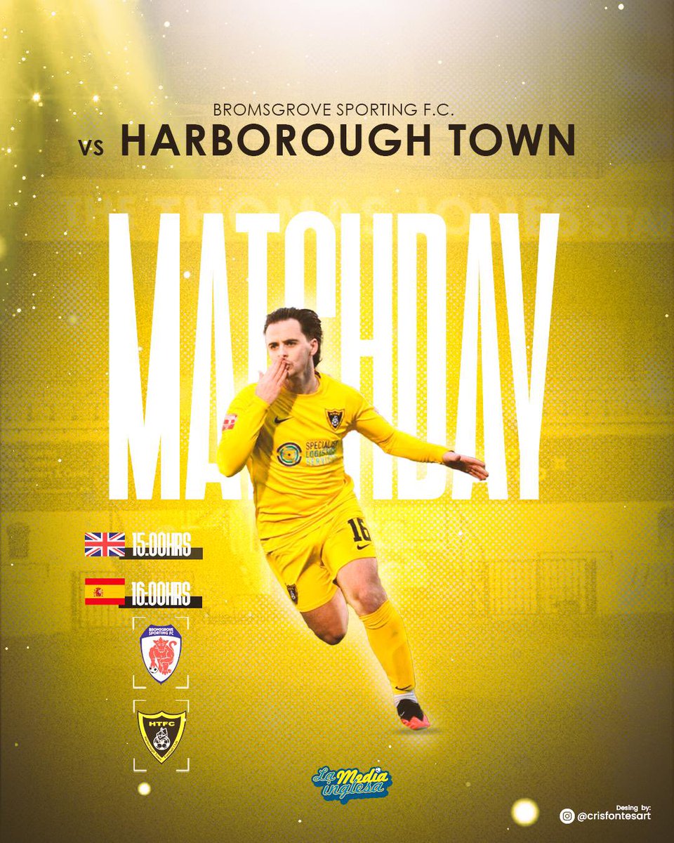 HarbTownFC_ES's tweet photo. Mañana tenemos una cita con la ilusión, el entusiasmo, el desvarío, la fantasía, la satisfacción, el deseo, la alegría.

📅 15/02
🕟 16:00h (hora española)
🆚 𝑩𝒓𝒐𝒎𝒔𝒈𝒓𝒐𝒗𝒆 𝑺𝒑𝒐𝒓𝒕𝒊𝒏𝒈 𝑭.𝑪.
🏟️ 𝑇ℎ𝑒 𝑉𝑖𝑐𝑡𝑜𝑟𝑖𝑎 𝐺𝑟𝑜𝑢𝑛𝑑

#UpTheBees 🐝💛🖤 https://t.co/rMZPWY9b3F