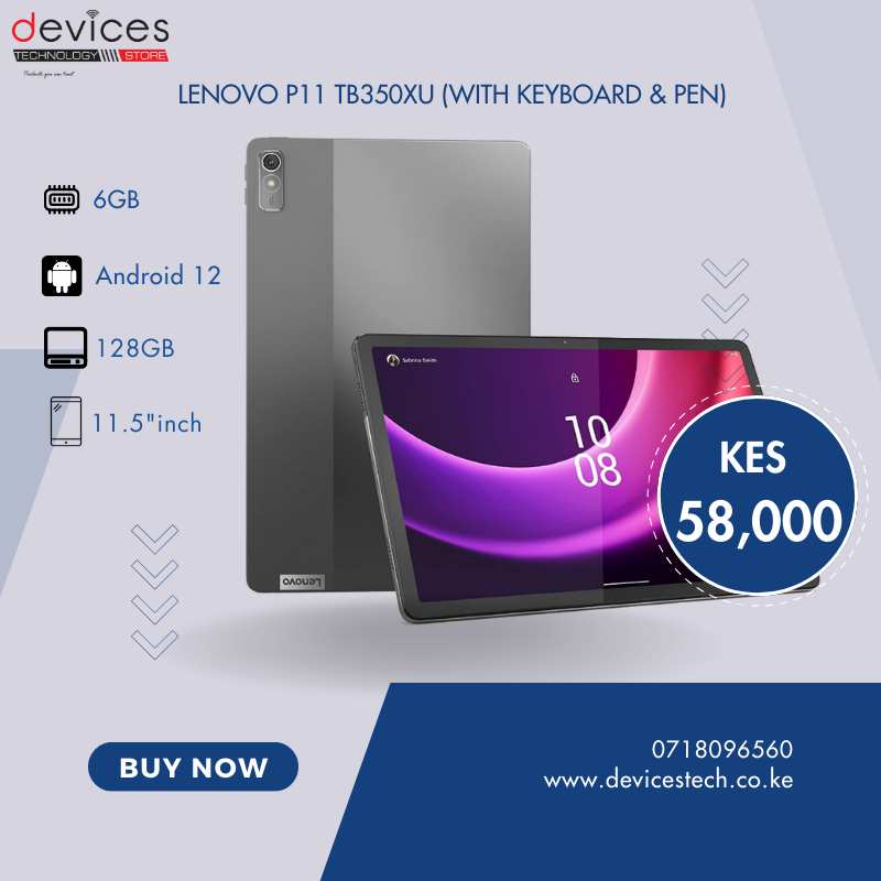 devices_tech's tweet image. Lenovo Tablets: More Power, More Fun! 📷📷
Why settle for less? Lenovo tablets deliver speed, style &amp;amp; performance for work, play &amp;amp; everything in between!

Shop Today!!!

Click devicetech.co.ke to order.
#Lenovo #tablet #lenovotablet #shopnow #fyp #Nairobi #SmartaWithData