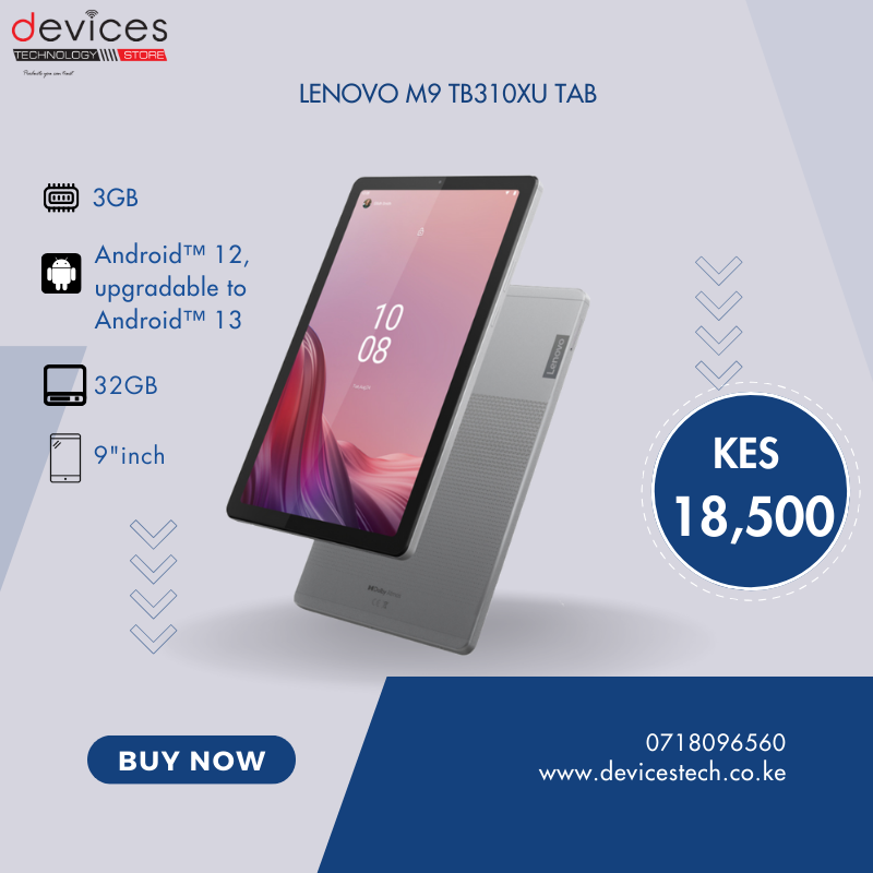 devices_tech's tweet image. Lenovo Tablets: More Power, More Fun! 📷📷
Why settle for less? Lenovo tablets deliver speed, style &amp;amp; performance for work, play &amp;amp; everything in between!

Shop Today!!!

Click devicetech.co.ke to order.
#Lenovo #tablet #lenovotablet #shopnow #fyp #Nairobi #SmartaWithData
