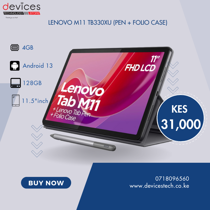 devices_tech's tweet image. Lenovo Tablets: More Power, More Fun! 📷📷
Why settle for less? Lenovo tablets deliver speed, style &amp;amp; performance for work, play &amp;amp; everything in between!

Shop Today!!!

Click devicetech.co.ke to order.
#Lenovo #tablet #lenovotablet #shopnow #fyp #Nairobi #SmartaWithData