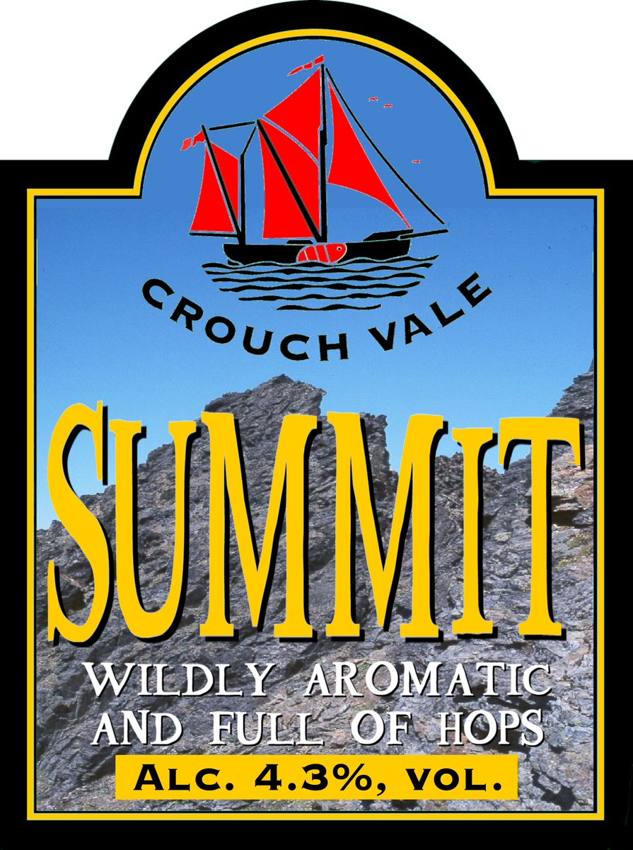 We  last brewed this in 2016, apparently - the super-duper Summit hops from  the US are not always available! Arriving in draught form at discerning  local outlets from next week onwards.