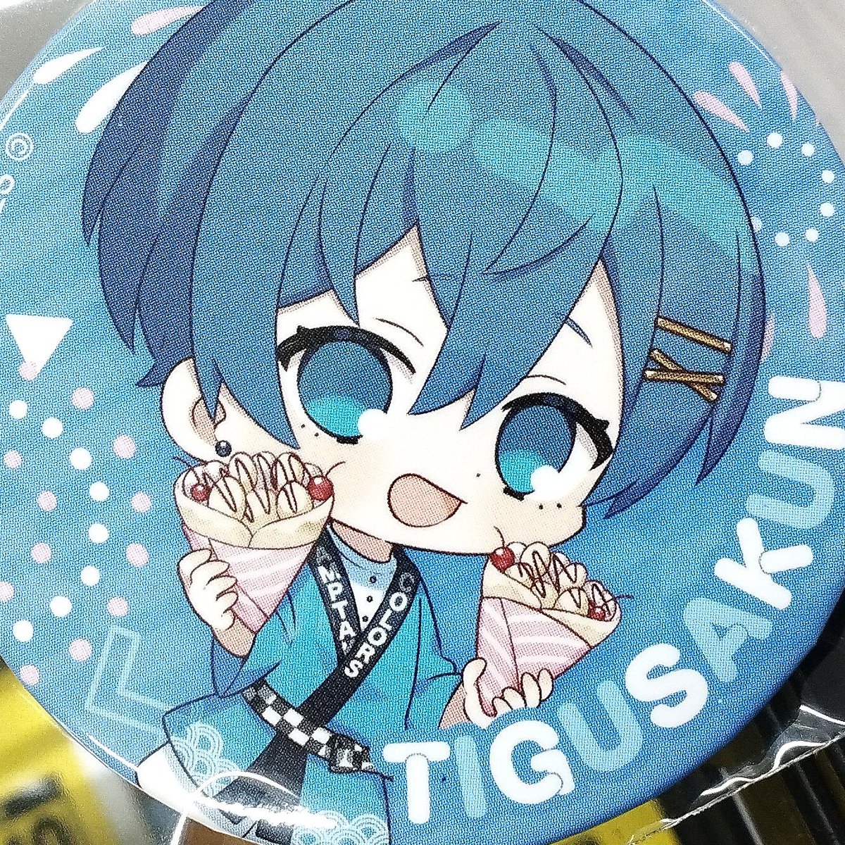 入荷情報】 AMPTAK×COLORS 📣ちぐさくん缶バッジ各種 📣大量入荷につき