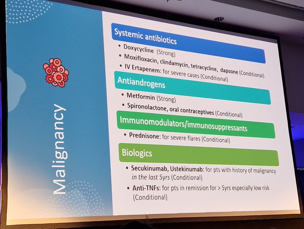 Tratamiento de #HidradenitisSupurativa en situaciones especiales.
Consenso DELPHI
#EHSF2025