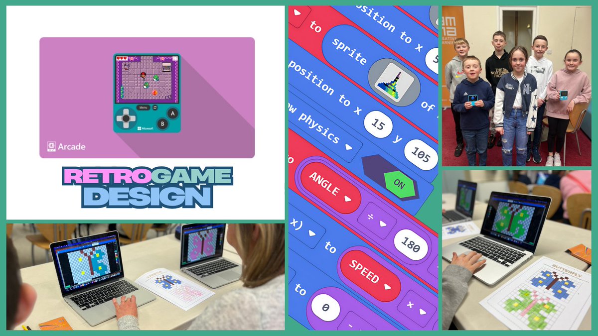 AmmA: Creative Learning (@amma_centre) on Twitter photo Behind the scenes at our special 2D Retro Game Design workshop for #NIScienceFest! Exploring every stage of the process, from initial sketches and crafting pixel art, to programming their own retro-inspired games.
<a href="/SupportLearnNI/">Supporting Learning NI</a> <a href="/NIScreen/">Northern Ireland Screen</a> <a href="/Ed_Authority/">Education Authority</a> Behind the scenes at our special 2D Retro Game Design workshop for #NIScienceFest! Exploring every stage of the process, from initial sketches and crafting pixel art, to programming their own retro-inspired games.
<a href="/SupportLearnNI/">Supporting Learning NI</a> <a href="/NIScreen/">Northern Ireland Screen</a> <a href="/Ed_Authority/">Education Authority</a>