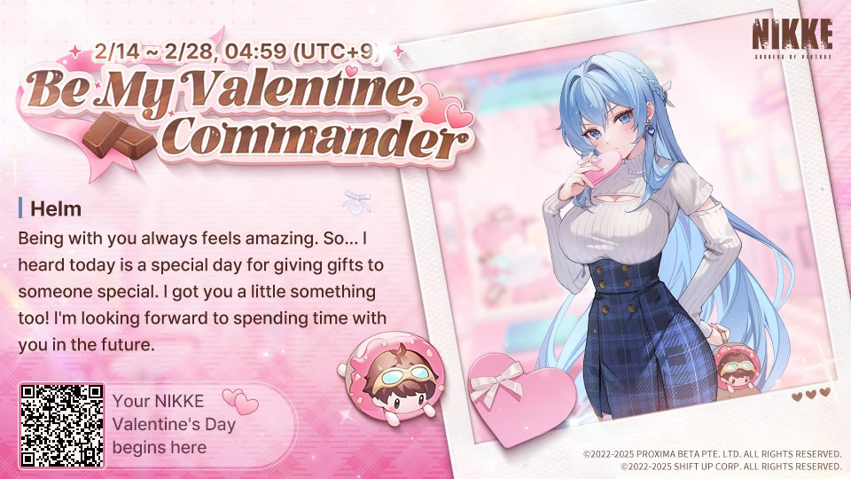 k_trash_fox's tweet photo. @NIKKE_en #NIKKEValentinesDay https://t.co/9SzfG3LF67