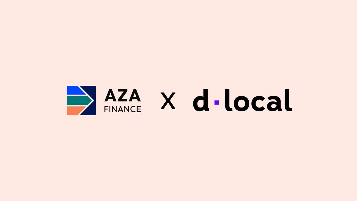 We’re pleased to announce our strategic partnership with <a href="/dLocalPayments/">dLocal</a>, a global leader in cross-border payments! 🤝

This collaboration brings together dLocal’s powerful payment infrastructure and AZA Finance’s capabilities in foreign exchange and regional licensing to enhance