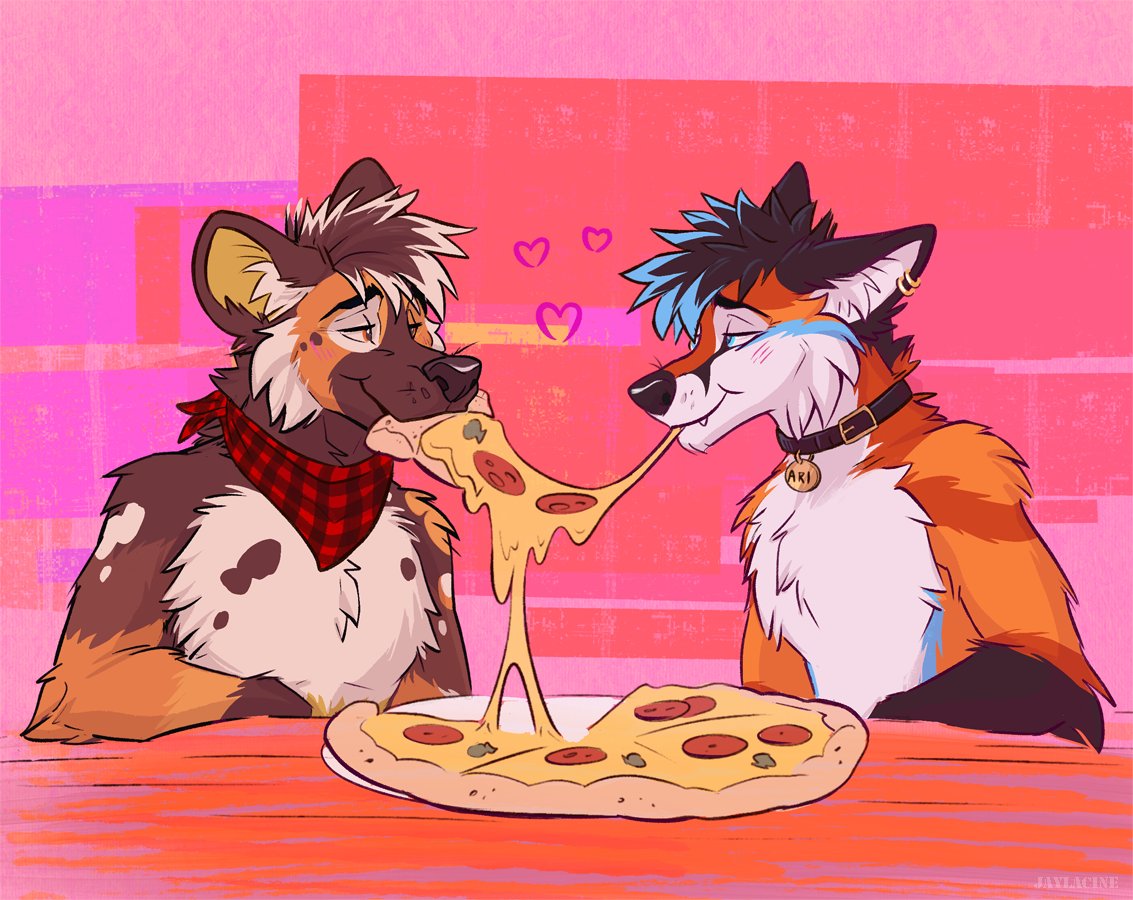 Happy heart day!! 💖💕🍕
