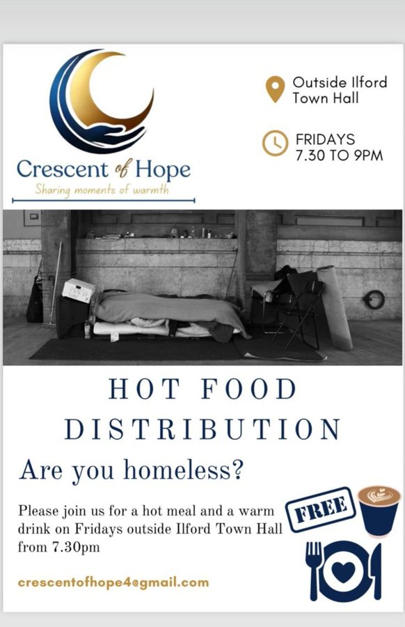 smiy96's tweet photo. Hot food, drinks and clothes and sleeping bags will be given outside ilford town hall.
If you know anyone who is homeless or is struggling for food. Please direct them to ilford town hall.
7:30pm(8pm sometimes) -9pm
#Ig1
#ilford
#ilfordlane
#Redbridge
#ganthill
#newburypark https://t.co/5RtDR1hNBG