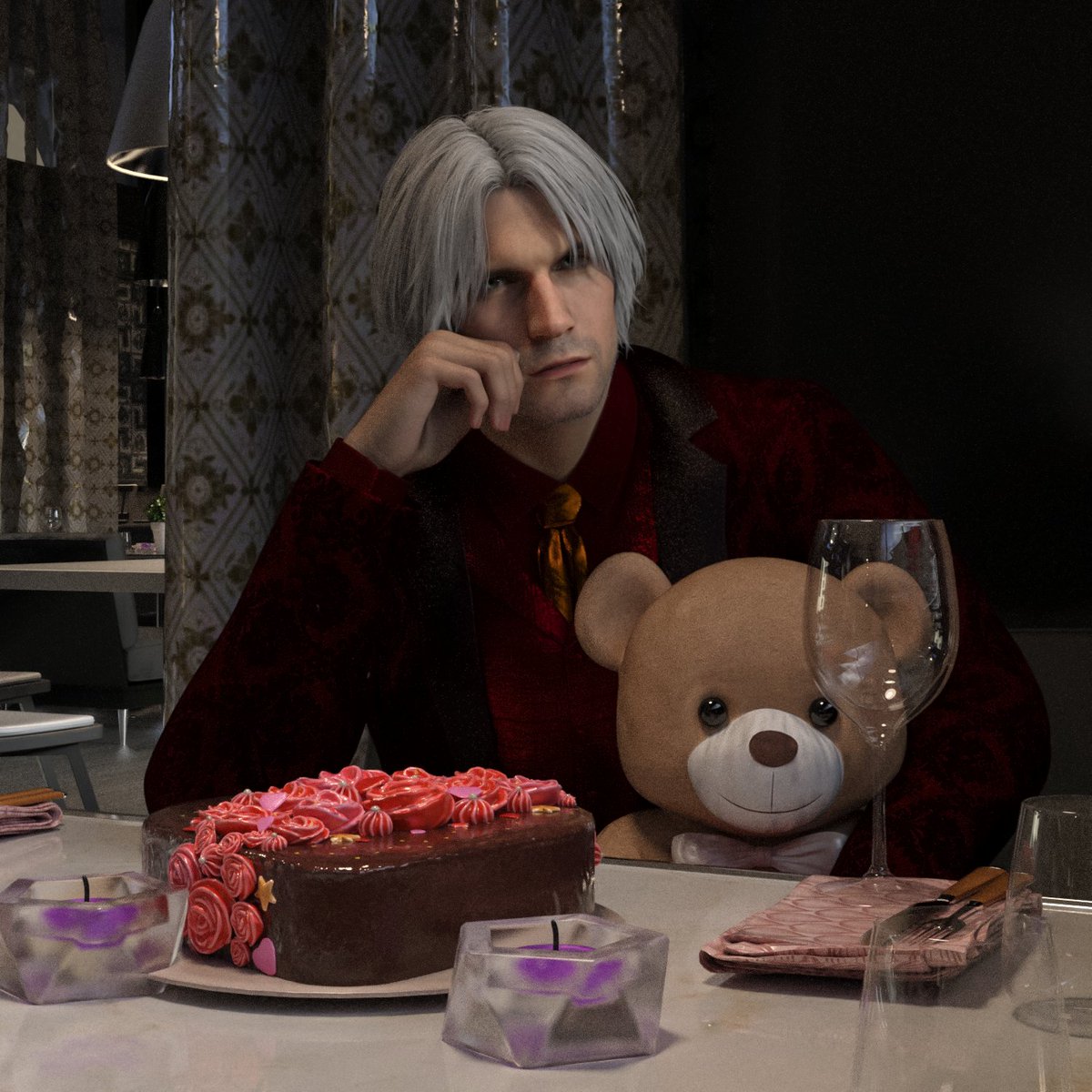 Will you be my Valentine? 💕
#Dante #DevilMayCry