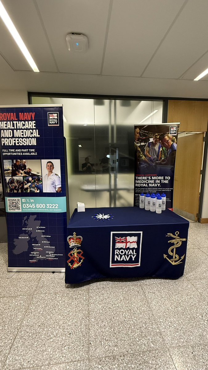 Elaine C Grist (@ecg1510) on Twitter photo We are here Leicester Uni Medical School careers Fair.
Come and have a chat about full & part time careers in <a href="/RNJobsUK/">Royal Navy Jobs</a> <a href="/MedicsNavy/">Royal Navy Medical Service Recruitment</a> <a href="/RNReserve/">Royal Naval Reserve</a> <a href="/CdreAHofman/">Commodore Alison Hofman</a> <a href="/NHSEArmedForces/">NHSE Armed Forces</a> <a href="/DMS_MilMed/">Defence Medical Services</a> <a href="/UniLeicsVacs/">Uni Leics Vacancies</a> We are here Leicester Uni Medical School careers Fair.
Come and have a chat about full & part time careers in <a href="/RNJobsUK/">Royal Navy Jobs</a> <a href="/MedicsNavy/">Royal Navy Medical Service Recruitment</a> <a href="/RNReserve/">Royal Naval Reserve</a> <a href="/CdreAHofman/">Commodore Alison Hofman</a> <a href="/NHSEArmedForces/">NHSE Armed Forces</a> <a href="/DMS_MilMed/">Defence Medical Services</a> <a href="/UniLeicsVacs/">Uni Leics Vacancies</a>