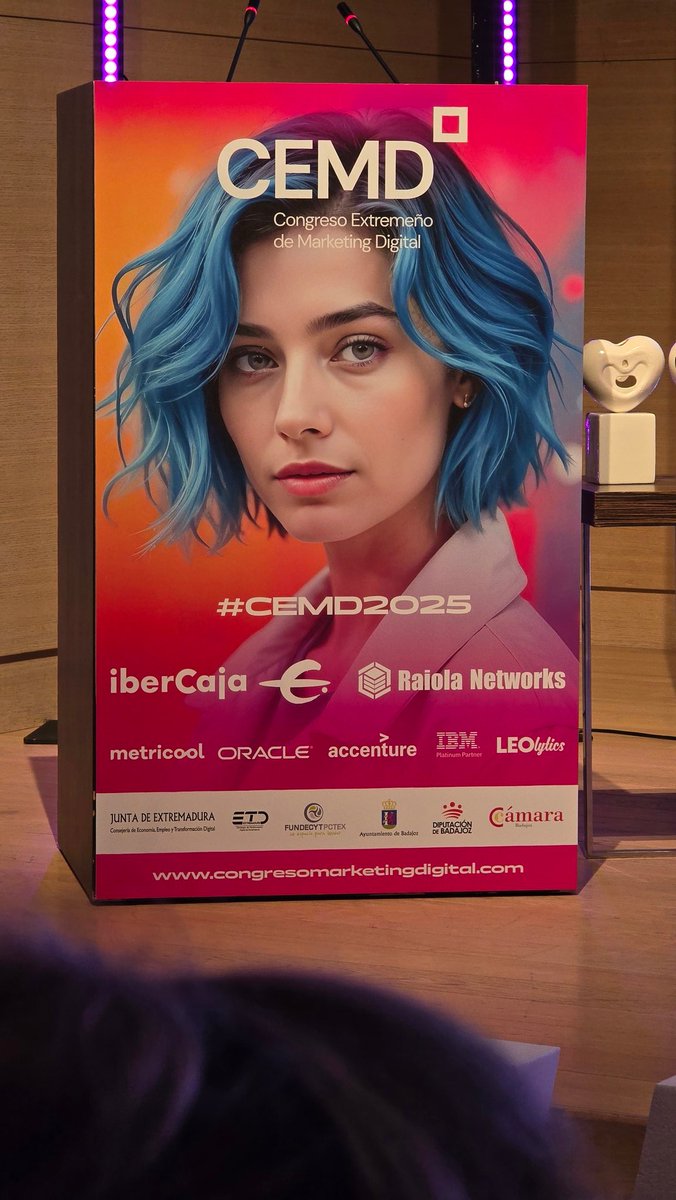 Me chifla el cartel del #CEMD2025! 😍