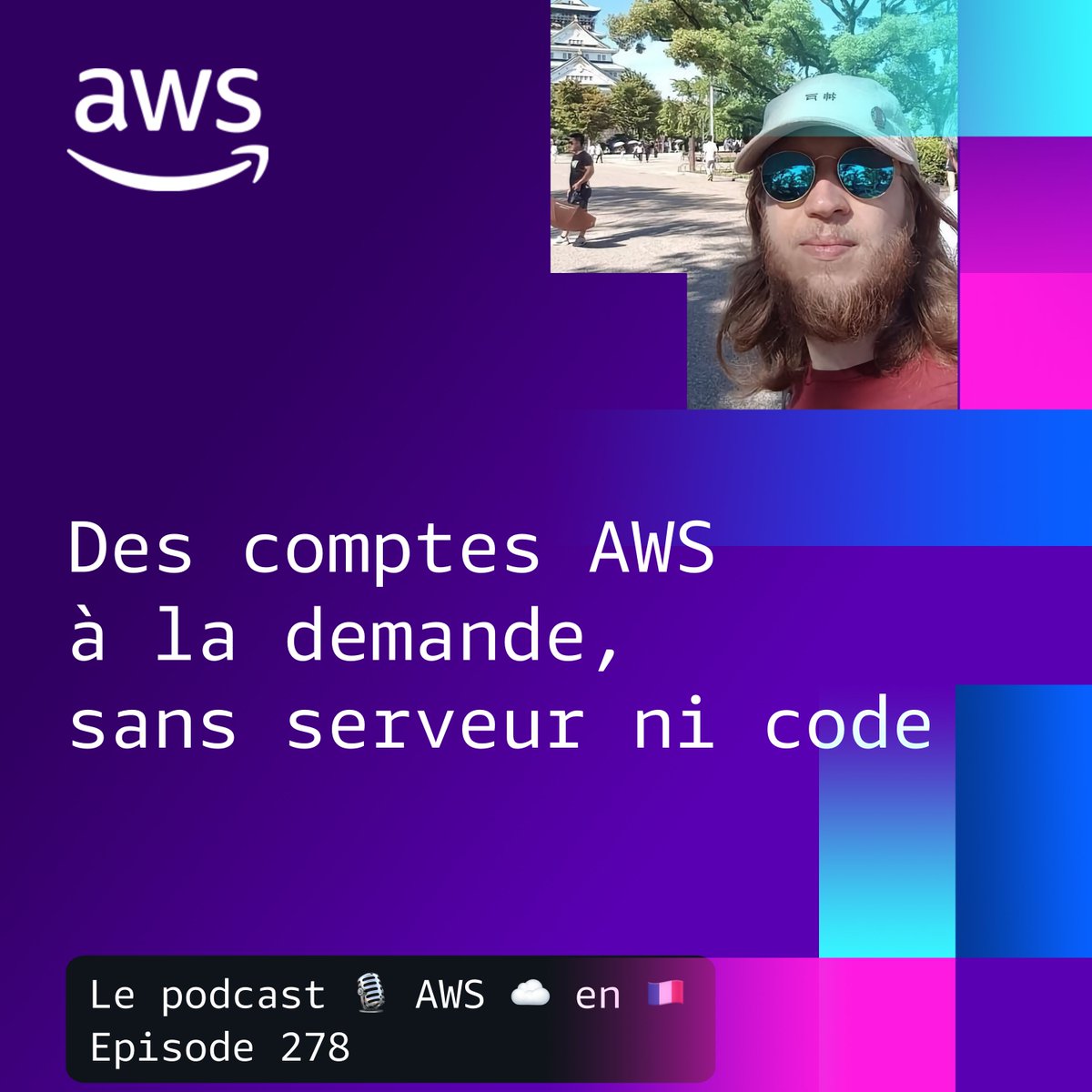 le podcast 🎙 AWS ☁️ en 🇫🇷 

🔄 AWS Account Vending Machine

Benoît Bourré explique comment déployer une solution serverless pour gérer vos environnements de test et formation, sans serveurs ni code !

Ecoutez 🎧 👉 francais.podcast.go-aws.com/web/index.html

#AWS #Cloud