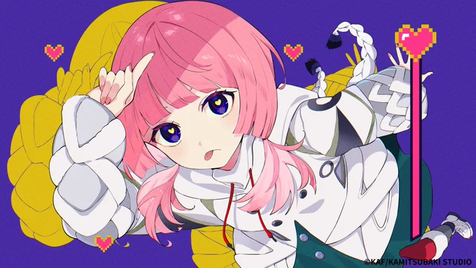 花譜さんの歌ってみた「どうにかなっちゃいそう!」イラスト描かせていただきました! 