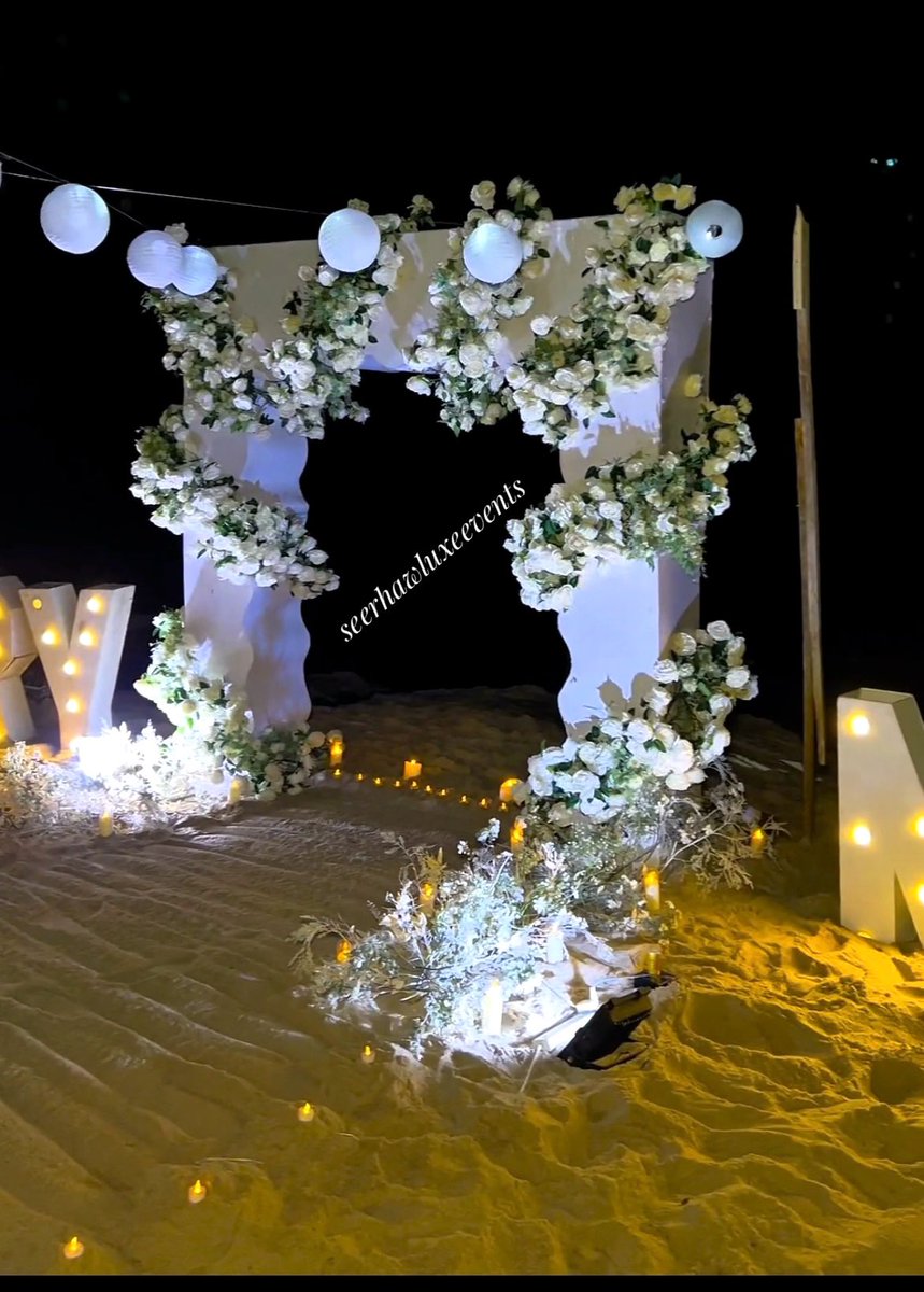 seerhawluxevent's tweet photo. Creating the perfect moment for a lifetime of love. โจ๐
The beach proposal magic we did at a budget friendly fee while keeping it luxe, demure and curtesy
Event planner: @seerhawluxevent
Videographer: @HamtonMediaNG_
#ProposalPerfection #LoveInTheAirโ https://t.co/6aX0b87EMa