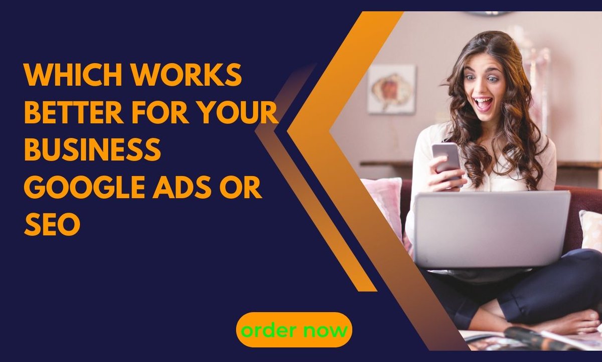 BikashDasB's tweet photo. WHICH WORKS BETTER FOR YOUR BUSINESS GOOGLE ADS OR SEO Both **Google Ads** and **SEO** have their advantages, and the best choice depends on your business goals, budget, and timeline. 
#digitalamarketingexpart 
#googleadsmarketing
#digitalagency 
#digitalamarketing 
#marketer https://t.co/Xlb5RhZ0fW