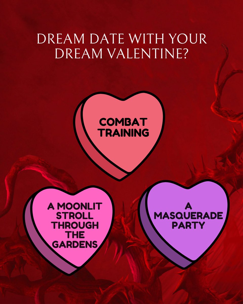 AlinaBellWrites's tweet photo. 💌✨ The Order of Masks has a Valentine for you… but who will it be? 👀💘
Swipe through to play the game, but choose your hearts wisely, because once you’re theirs… there’s no turning back. 😏🔥 https://t.co/2ZVA7uC7dn