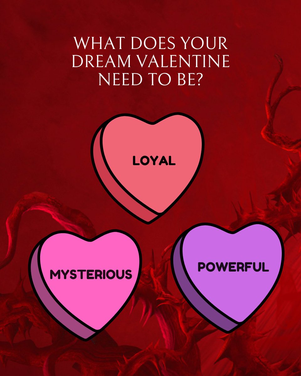 AlinaBellWrites's tweet photo. 💌✨ The Order of Masks has a Valentine for you… but who will it be? 👀💘
Swipe through to play the game, but choose your hearts wisely, because once you’re theirs… there’s no turning back. 😏🔥 https://t.co/2ZVA7uC7dn