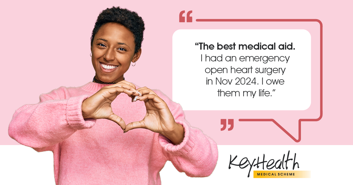 keyhealth_sa's tweet image. Private hospital benefits for all our members and their beneficiaries on all our benefit options. ❤️ With love, from KeyHealth: bit.ly/KH2025

#2025Benefits #MoreRealValue