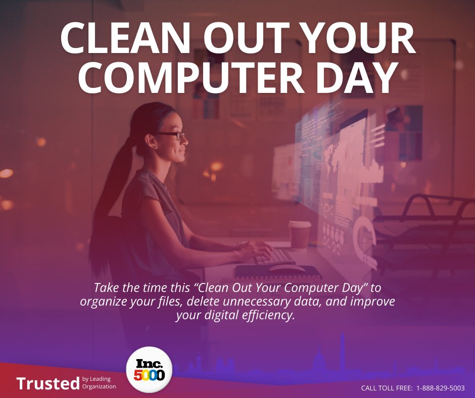 communityforce's tweet image. Take the time this “Clean Out Your Computer Day” to organize your files, delete unnecessary data, and improve your digital efficiency.

A clean computer is a happy computer! 🖥️

#CleanOutYourComputerDay #DigitalDeclutter #CommunityForce #CF #NonProfitTech #ScholarshipManagement