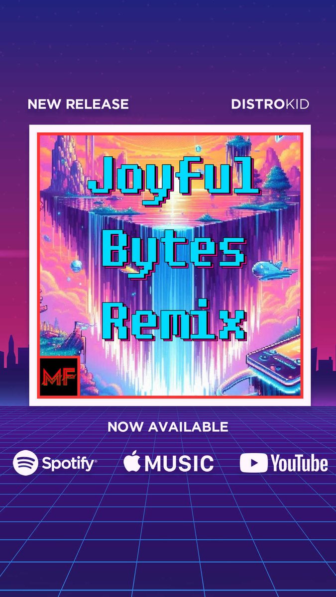 Joyful Bytes (<a href="/MultiFox1/">Multi Fox</a> Remix) just released.
distrokid.com/hyperfollow/cr…